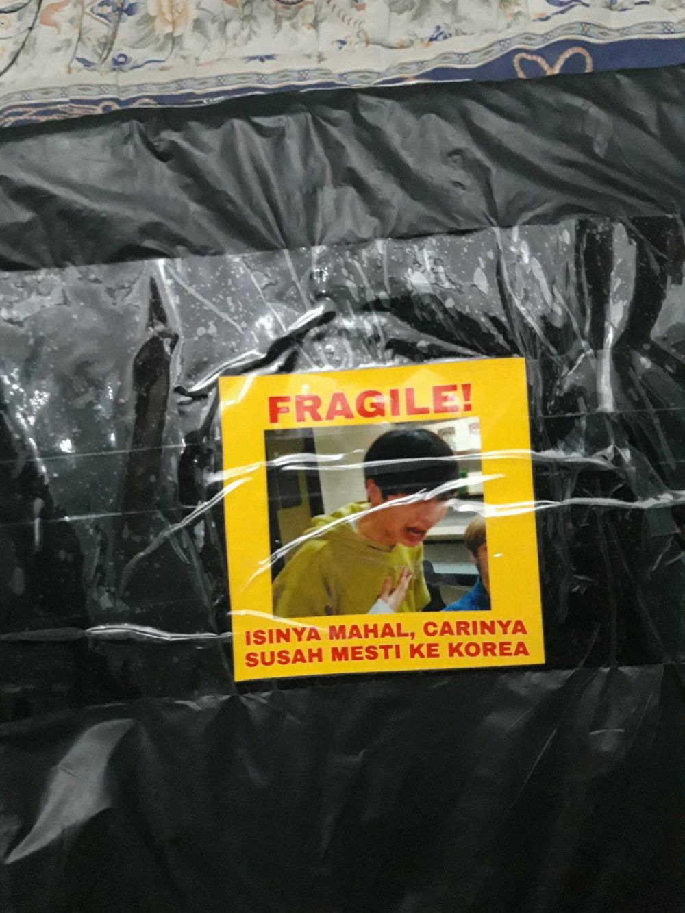 Peringatan Keras Di Kemasan Paket